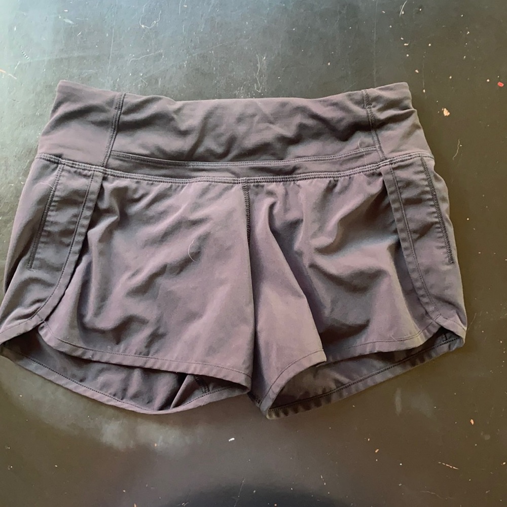 Lululemon Speed Up Short Size 2 black